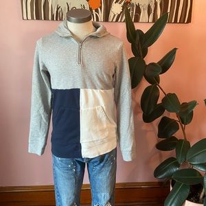 Pacsun Color Block Half ZIP Hoodie